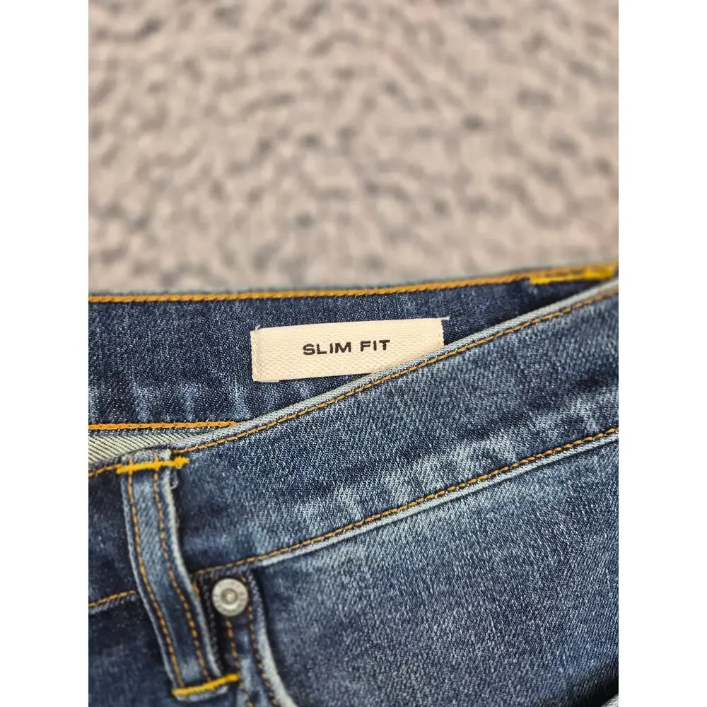 NWT Flint and Tinder Jeans Men's Size 33x30 Medium Wash Slim Fit (1207)
